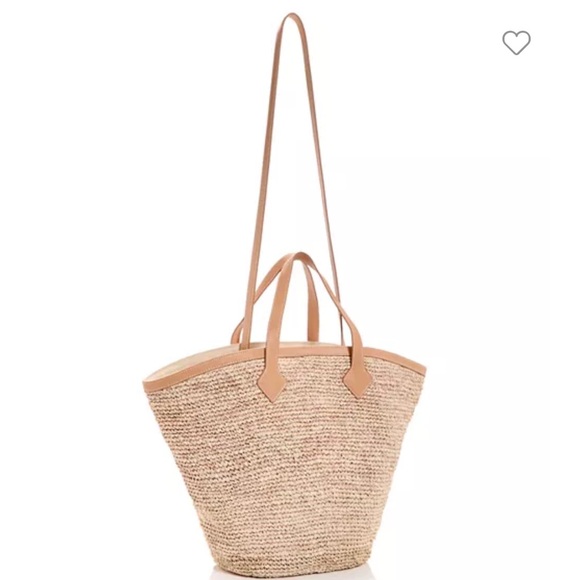 Poolside Raffia Tote - Picture 2 of 4